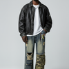 Patchwork Camo Cargo Jeans