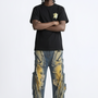 Avant-Garde Deconstructed Cargo Jeans