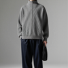 Oversized Ribbed Zip-Up Cardigan