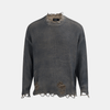 Deconstructed Distressed Knit Sweater